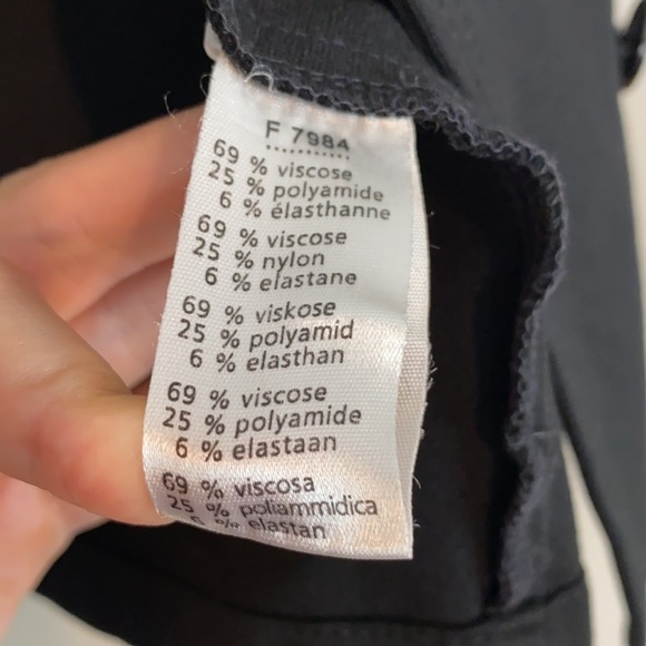 Lacoste Black Blazer Jacket Size 4 - Picture 8 of 10